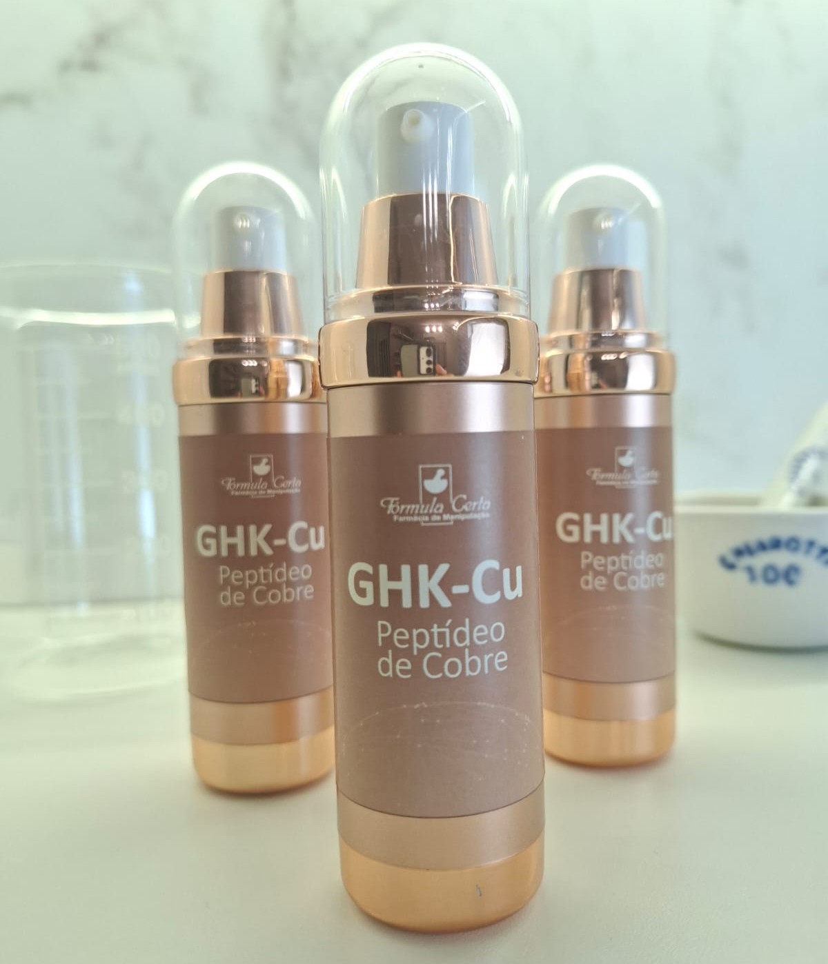 GHK-CU PEPTÍDEO DE COBRE SÉRUM