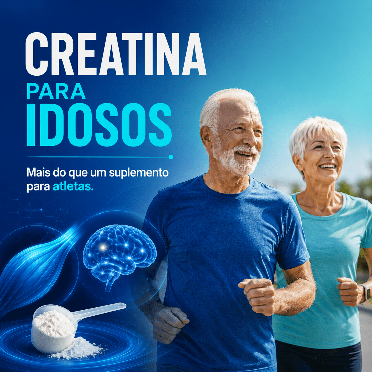 CREATINA PARA IDOSOS : MAIS QUE UM SUPLEMENTO PARA ATLETAS